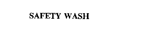 SAFETY WASH