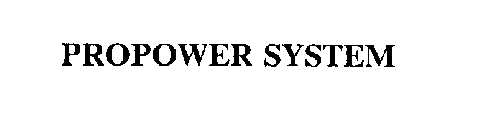 PROPOWER SYSTEM