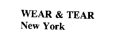 WEAR & TEAR NEW YORK