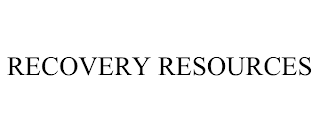 RECOVERY RESOURCES
