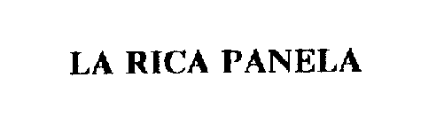 LA RICA PANELA