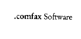 .COMFAX SOFTWARE