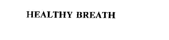 HEALTHY BREATH