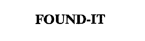 FOUND-IT