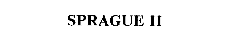 SPRAGUE II