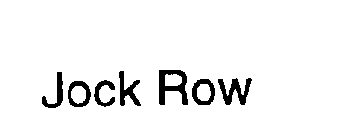 JOCK ROW