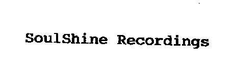 SOULSHINE RECORDINGS