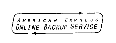 AMERICAN EXPRESS ONLINE BACKUP SERVICE