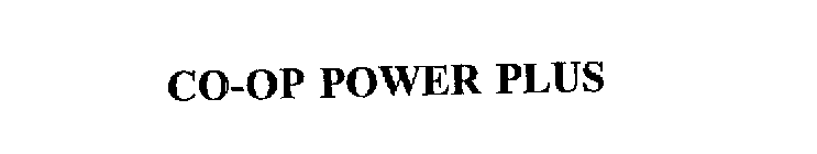 CO-OP POWER PLUS