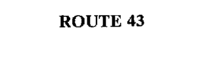 ROUTE 43