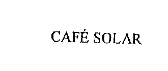CAFE SOLAR