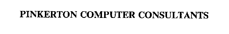 PINKERTON COMPUTER CONSULTANTS