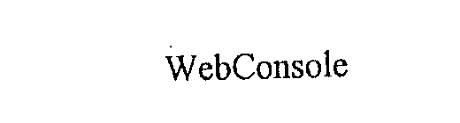 WEBCONSOLE