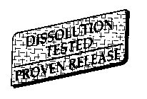 DISSOLUTION TESTED PROVEN RELEASE