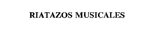 RIATAZOS MUSICALES