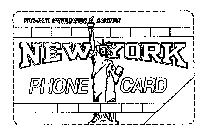 PRE-PAID WORLDWIDE SAVINGS NEW YORK PHONE CARD