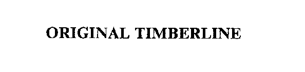 ORIGINAL TIMBERLINE