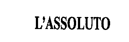 L'ASSOLUTO