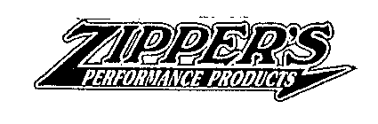 ZIPPER'S PERFORMANCE PRODUCTS