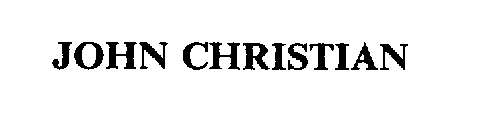 JOHN CHRISTIAN
