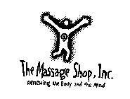 THE MASSAGE SHOP, INC. RENEWING THE BODY AND THE MIND
