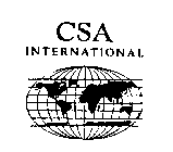 CSA INTERNATIONAL