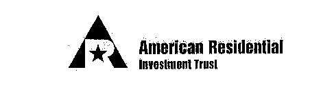 AR AMERICAN RESIDENTIAL INVESTMENT TRUST