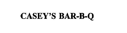 CASEY'S BAR-B-Q