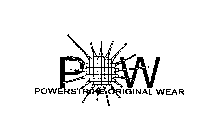 P W POWERSTRIKE ORIGINAL WEAR