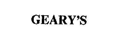 GEARY'S