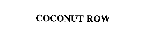 COCONUT ROW