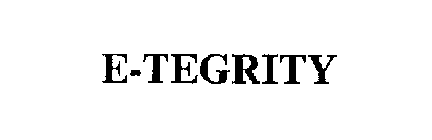 E-TEGRITY