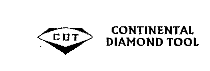 CDT CONTINENTAL DIAMOND TOOL