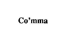 CO'MMA