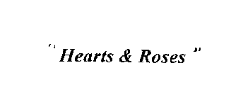HEARTS AND ROSES