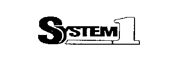 SYSTEM 1