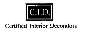 C.I.D. CERTIFIED INTERIOR DECORATORS