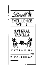 LINDT EXCELLENCE WHITE NATURAL VANILLA EXTRA FINE WHITE CHOCOLATE