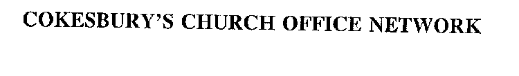 COKESBURY'S CHURCH OFFICE NETWORK