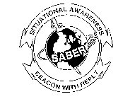 SABER SITUATIONAL AWARENESS BEACON WITH REPLY