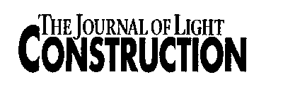 THE JOURNAL OF LIGHT CONSTRUCTION