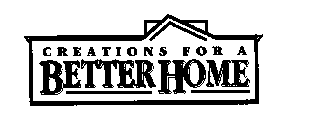 CREATIONS FOR A BETTER HOME