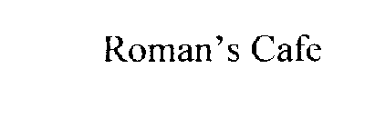 ROMAN'S CAFE