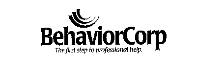 BEHAVIORCORP THE FIRST STEP TO PROFESSIONAL HELP.