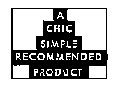 A CHIC SIMPLE RECOMMENDED PRODUCT