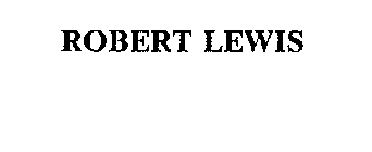 ROBERT LEWIS