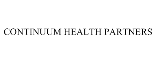 CONTINUUM HEALTH PARTNERS