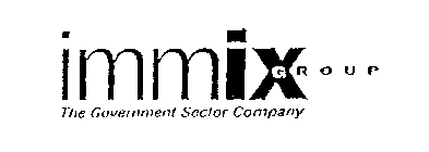IMMIX GROUP THE GOVERNMENT SECTOR COMPANY