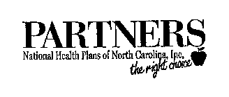 PARTNERS NATIONAL HEALTH PLANS OF NORTHCAROLINA, INC. THE RIGHT CHOICE