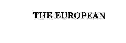 THE EUROPEAN